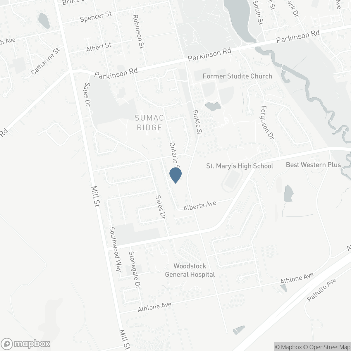 540 ONTARIO Street, Woodstock, Ontario N4V 1H2